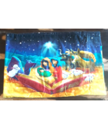 Christmas Pillowcase The Story of Baby Jesus 12&quot; x 17&quot; Bible Children Kids - €8,61 EUR