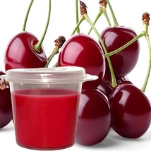 Fresh Cherries Scented Soy Wax Candle Melts Shot Pots, Vegan, Hand Poured - £12.78 GBP+