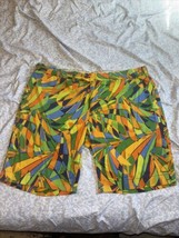 Loudmouth Golf Shorts Men&#39;s Sz 42  Colorful Geometric - £32.86 GBP