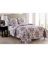 VCNY Home Wyndham 3-Piece Multicolor Medallion Quilt Set, King, Adult, U... - $39.47 CAD