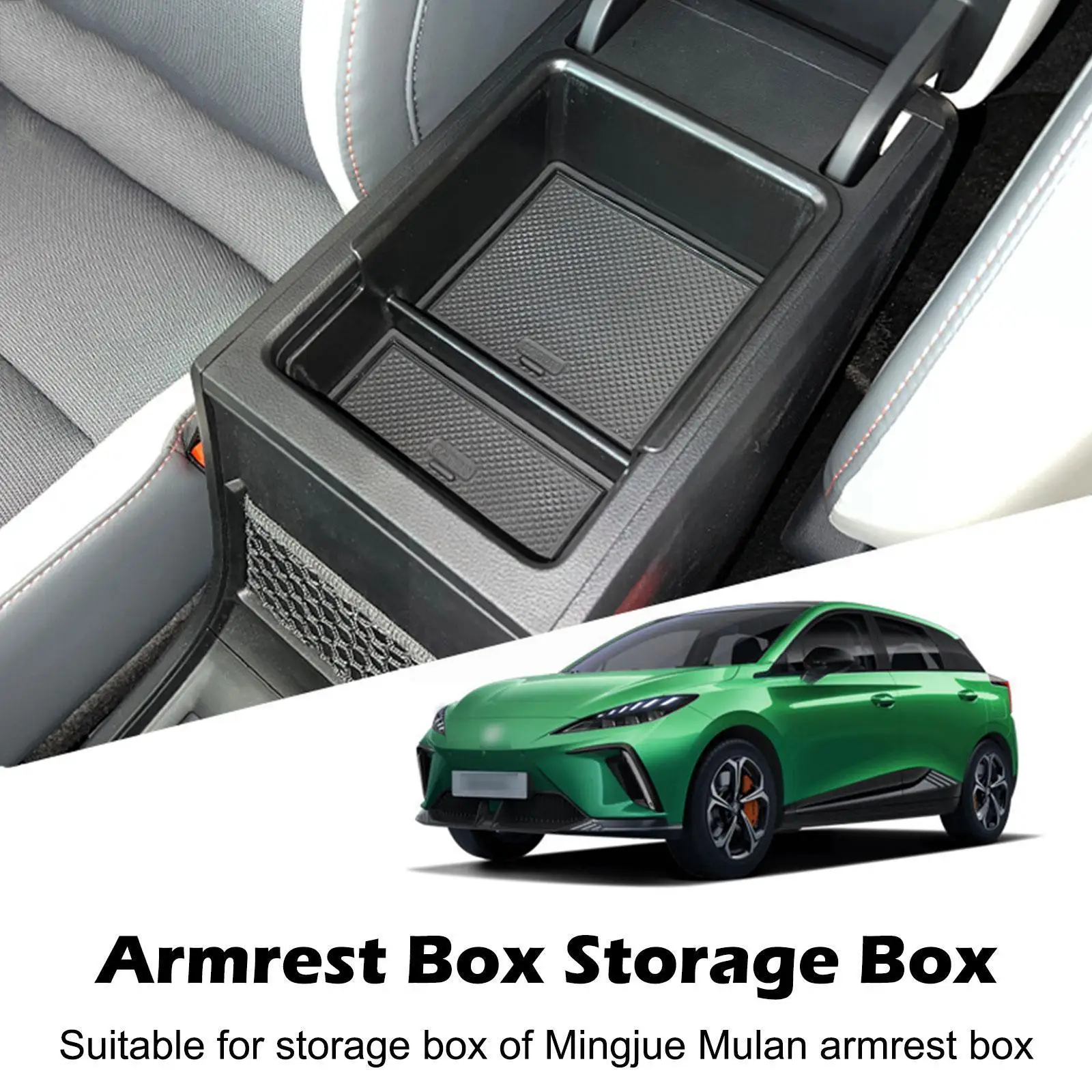 Car Central Armrest Storage Box for MG 4 MG4 EV EH32 MuLan 2022 2023 2024 Cent - £18.91 GBP