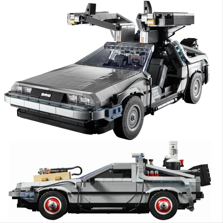 Icons 10300 Back to The Future Time Machine Car Building Block Kit Vehic... - $102.53 CAD