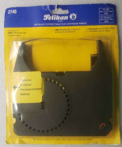 Pelikan Brand Black Correctional Film Cartridge Ribbon IBM Wheelwriter Z740 - $12.86