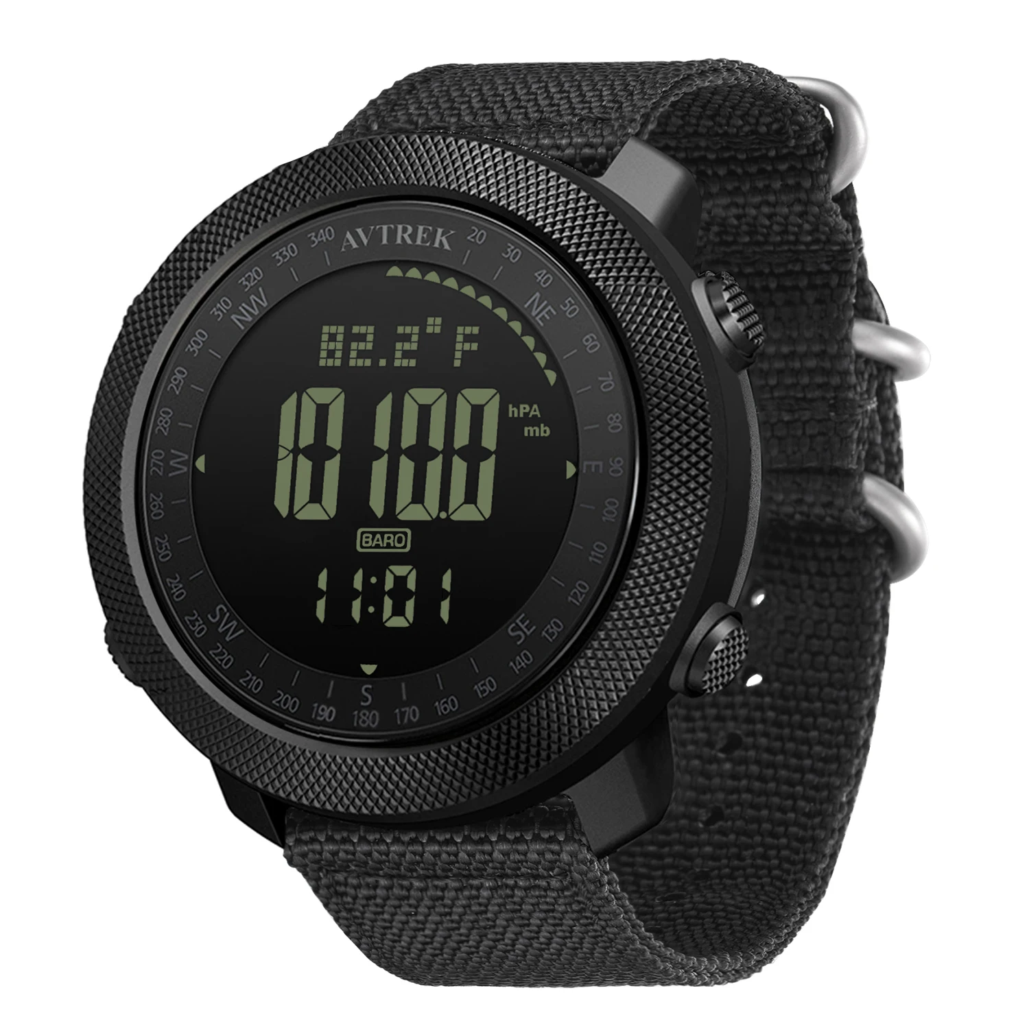 AVTREK Comp Outdoor  Digital Watch Multifunctional  Watch Swimming  Altimeter Ba - £120.24 GBP