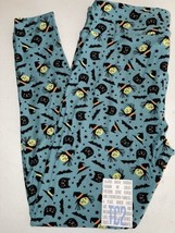 NWT LuLaRoe TC2 (18+) Witch Please Black Cats Witches Bats Halloween Leg... - £26.10 GBP