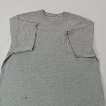 Carhartt Men's Gray Cotton Blend Short Sleeve T-Shirt Measured Chest 49" image 12