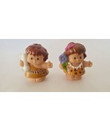Fisher Price Little People Baby Dinoland Replacement Caveman Figures Gir... - £10.13 GBP