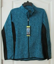 Andrew Marc New York Long Slv Sweater Jacket Heather Teal  Women&#39;s Sz S NWT - $419.94 MXN