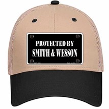 Smith And Wesson Novelty Khaki Mesh License Plate Hat - £23.14 GBP