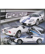 Ford 2007 GT Collage Metal Sign - $29.95