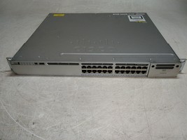 Cisco Catalyst 3850 WS-C3850-24P-S 24-Port PoE+ Switch 2 715w Power Supply Reset - $518.78