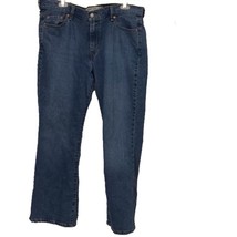 Levi Strauss 515 Boot Cut Denim Blue Jeans Womens Size 16S - $15.00