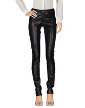 Leather Pants Size Leggings Womens Pant Rise Vegan Skinny Trousers Soft ... - £89.13 GBP