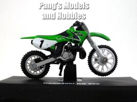 Kawasaki KX250 (KX-250) Dirt Bike - Motocross 1/32 Scale Diecast Metal M... - $16.82