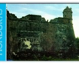 Fort Of San Fernando De Omoa Honduras UNP Chrome Postcard S14 - £3.52 GBP