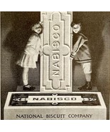 1916 Nabisco National Biscuit Co Sugar Wafers Advertisement Cookies DWMYC3 - $27.40 CAD