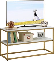 Function Home 42&quot; Modern Tv Stand For Tvs Up To 50 Inches, 2-Tier, Bedroom. - £97.48 GBP
