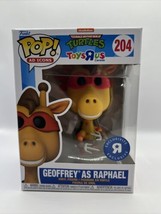 Funko TMNT Ninja Turtles Geoffrey as Raphael #204 Toys R Us Exclusive - $38.00