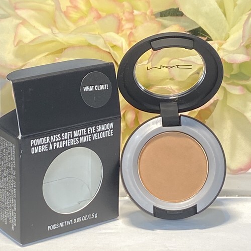 Mac Powder Kiss Matte Eyeshadow - What Clout! - Eye Shadow Full Size NIB... - $16.78