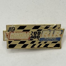 1989 Pontiac 400 Richmond Raceway Virginia NASCAR Race Racing Enamel Hat Pin - £6.24 GBP