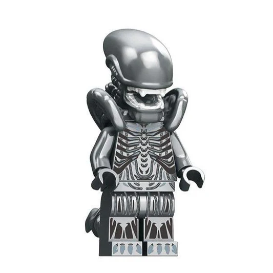 Aliens grey xenomorph custom minifigure thumb200