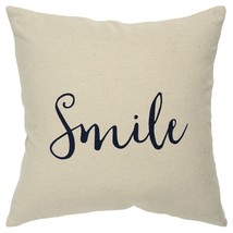 20&quot; X 20&quot; Black and Taupe Cotton Zippered Pillow - £54.04 GBP