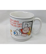 Ziggy Coffee Cup Mug Fowled Up American Greetings 1985 - $12.95