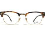 Ray-Ban Eyeglasses Frames RB5154 5494 Tortoise Brown Gold Square 51-21-145 - £83.33 GBP
