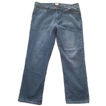 Weatherproof Brand Jeans Mens 38x30 Vintage Regular Fleece Lined Blue Denim Warm - £10.22 GBP