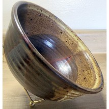Studio Art Pottery Multicolor Bowl Signed 6 1/2&quot; x 4&quot; Please See Desc &amp; Pic - $340.99 MXN