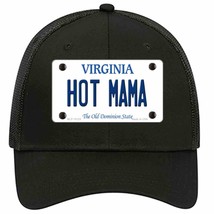Hot Mama Virginia Novelty Black Mesh License Plate Hat - £23.31 GBP
