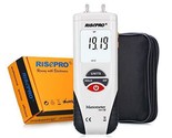 Manometer RISEPRO® Digital Air Pressure Meter and Differential Pressure ... - $79.56