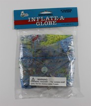 Vintage Inflatable Globe 1997 - New in Package - Castle Toys - $18.69