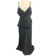 Nicole Miller Sheer 2-Piece Spaghetti Strap Top and Skirt Sleepwear Set ... - $32.57 CAD