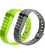 SEALED NEW WoCase Flexband Fitbit Flex Tracker Unisex Gray/Green Wrist B... - £4.71 GBP