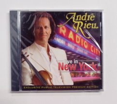 Andre Rieu Live In New York Cd Public Tv Premium Edition New Sealed - £7.05 GBP