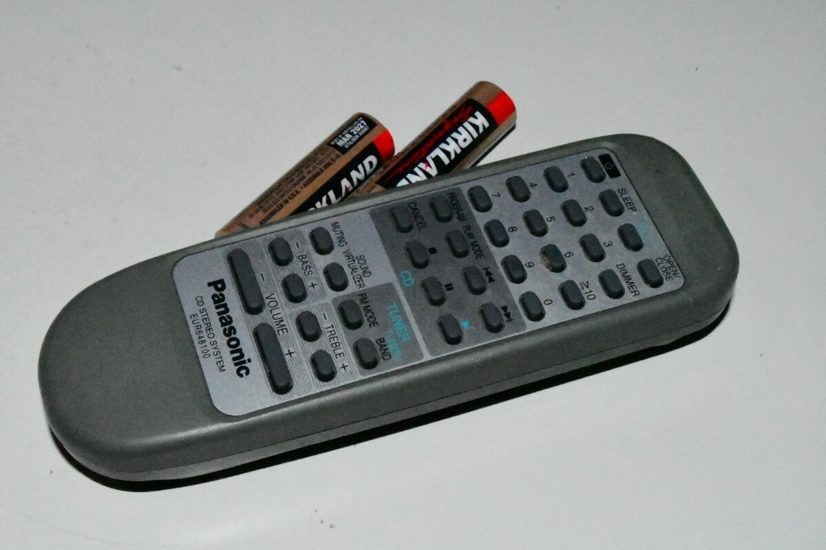 Original Panasonic EUR648100 Remote Control for SA-PM03 CD Stereo System - $20.93