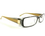 ETRO VE9921 COL.09ZM Brille Rahmen Braune Gelb Rechteckig 55-14-140 - £40.33 GBP