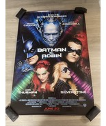 Batman &amp; Robin Original Movie Poster 27x40” Vintage Home Video CV JD - $400.59 MXN