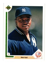 1991 Upper Deck #392 Mel Hall New York Yankees - £0.78 GBP