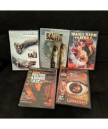 5 DVD Horror movie Lot Saw II Masters of horror chocolate Hard Ride to H... - £8.36 GBP