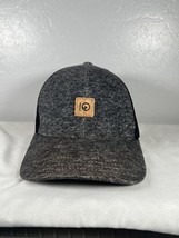 Tentree Elevation Mens Hat Grey One Size Adjustable Snap Back Cork Logo ... - $26.99
