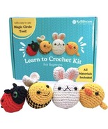 KelliDream Crochet Kit for Beginners w Magic Circle Tool - $749.88 MXN