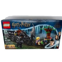 NEW Sealed Harry Potter Lego 76400 Hogwarts Carriage &amp; Thestrals Luna Lovegood - $29.99