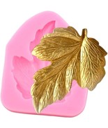Large Leaf Silicone Mold Leaves DIY Cake Chocolate Moulds Decorating Candy - £9.83 GBP