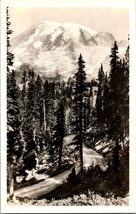 RPPC Mount Rainier National Park - Highway to Paradise UNP Postcard T15 - £3.84 GBP