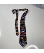 Looney Tunes Mens Necktie Detective Magazine 1998 59&quot; Long 4&quot; Wide - £7.70 GBP