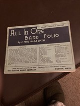 Sheet Music 1939 ALL IN ONE BAND FOLIO Paul Herfurth [Y112a] - £8.04 GBP