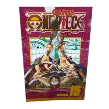 One Piece Vol 15 Gold Foil Cover Second Print Manga English Straight Ahe... - $98.99
