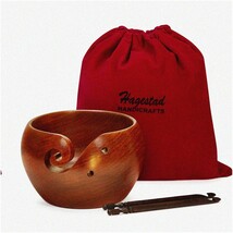 TravelKnit Yarn Bowl Set - 6x3in, Crochet Hooks, Travel Pouch. Ideal for... - $73.21